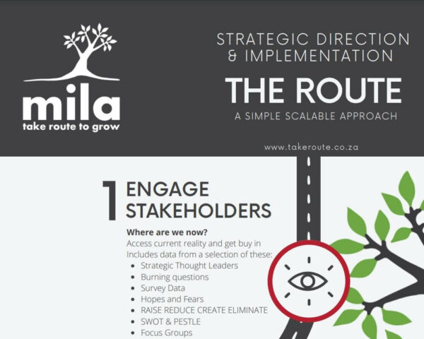 Strategic Direction & Implementation - Mila - Take Route